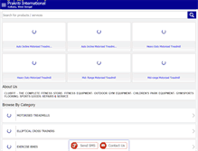 Tablet Screenshot of clubfitindia.com